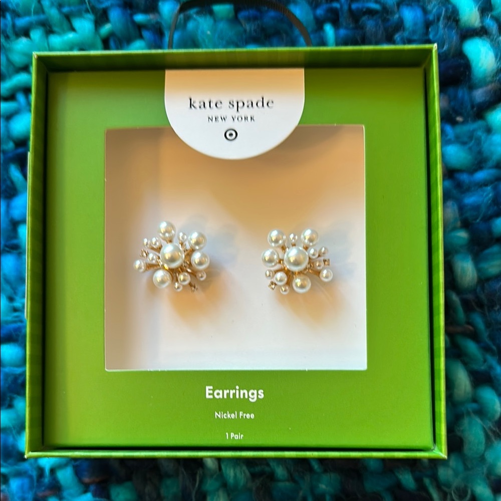 Kate Spade x Target Pearl Cluster Earrings